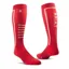 AriatTek Unisex Slimline Performance Socks Red Bud/Party Punch